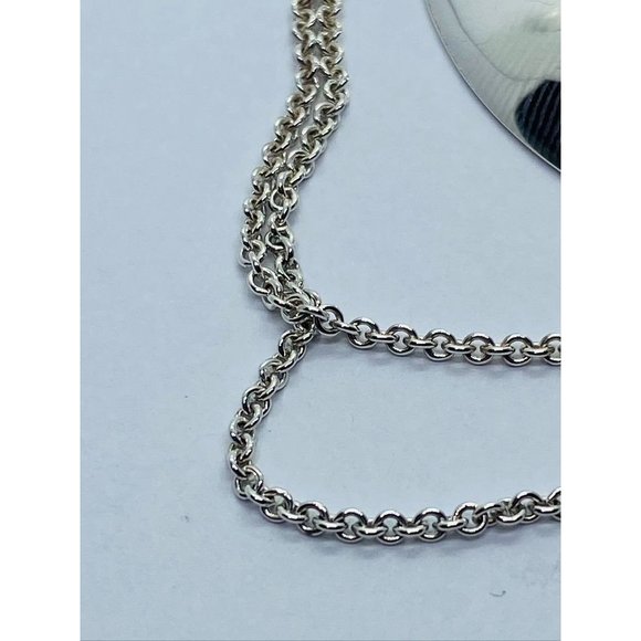 Tiffany & Co Frank Ghery Morph Necklace 1.5" by 1.25" 16" - Picture 4 of 10